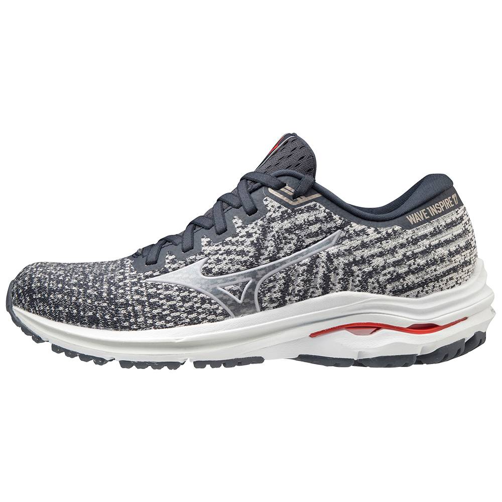 Zapatillas Running Mizuno Wave Inspire 17 WAVEKNIT Mujer Gris España TPJL-50619